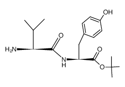 H-Val-Tyr-OBut Structure