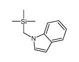 indol-1-ylmethyl(trimethyl)silane Structure