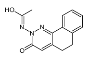 N-(3-oxo-5,6-dihydrobenzo[h]cinnolin-2-yl)acetamide结构式