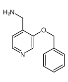 (3-phenylmethoxypyridin-4-yl)methanamine Structure