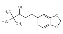 alpha-1,1-dimethylethyl-1,3-benzodioxole-5-propanol structure