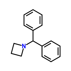 1-二苯甲基氮杂环丁烷结构式