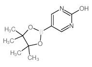 5-(4,4,5,5-tetramethyl-[1,3,2]dioxaborolan-2-yl)pyrimidin-2-ol Structure