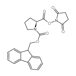 Fmoc-pro-osu structure