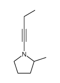 Pyrrolidine, 1-(1-butynyl)-2-methyl- (9CI) picture