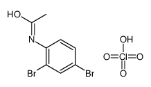 N-(2,4-dibromophenyl)acetamide,perchloric acid结构式