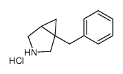 1-Benzyl-3-azabicyclo[3.1.0]hexane hydrochloride (1:1) Structure