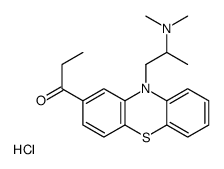 PROPIONYLPROMAZINE HYDROCHLORIDE VETRAN& structure