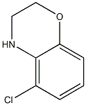 5-Chloro-3,4-dihydro-2H-benzo[1,4]oxazine Structure