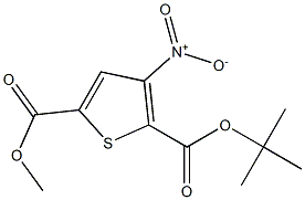 Methyl 5-((tert-butoxycarbonyl)amino)-4-nitrothiophene-2-carboxylate picture