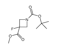 3-甲基3-氟氮杂环丁烷1-叔丁基-1,3-二羧酸酯图片