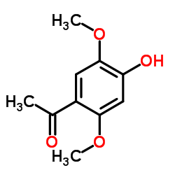 1-(4-Hydroxy-2,5-dimethoxyphenyl)ethanone Structure