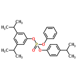 3,5-双(异丙基)苯基4-异丙基苯基磷酸酯结构式