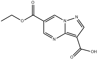 6-(乙氧基羰基)吡唑并[1,5-A]嘧啶-3-羧酸图片