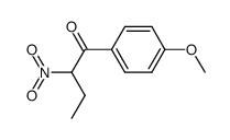 1-(4-methoxyphenyl)-2-nitrobutan-1-one Structure