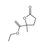 5-(1-ethoxyvinyl)-5-methyldihydrofuran-2(3H)-one Structure