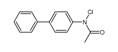 N-chloro-4-(acetylamino)biphenyl结构式