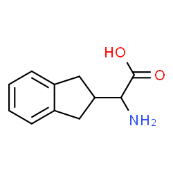 2-(indanyl)glycine structure