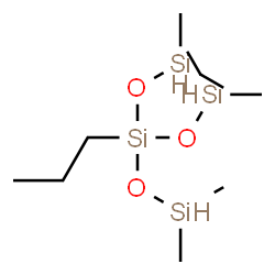 Trisiloxane, 3-(dimethylsilyl)oxy-1,1,5,5-tetramethyl-3-propyl- picture