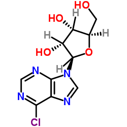 6-Chloropurine riboside Structure