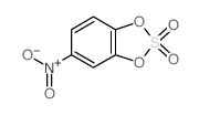 3-nitro-7,9-dioxa-8$l^{6}-thiabicyclo[4.3.0]nona-2,4,10-triene 8,8-dioxide结构式