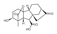 gibberellin A4 norketone Structure