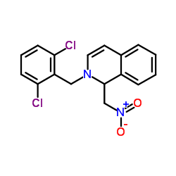 2-(2,6-Dichlorobenzyl)-1-(nitromethyl)-1,2-dihydroisoquinoline Structure