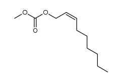 methyl (Z)-2-nonenyl carbonate结构式