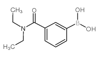 (3-(Diethylcarbamoyl)phenyl)boronic acid structure