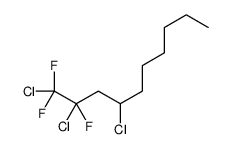 1,2,4-trichloro-1,1,2-trifluorodecane Structure