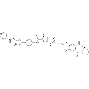 Py-MPB-amino-C3-PBD结构式