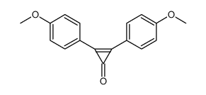 2,3-bis(4-methoxyphenyl)cycloprop-2-en-1-one Structure