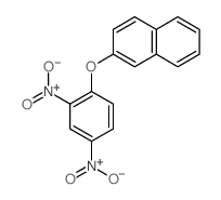 Naphthalene,2-(2,4-dinitrophenoxy)-结构式