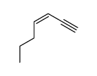 hept-3-en-1-yne Structure