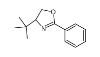 (4S)-4-tert-butyl-2-phenyl-4,5-dihydro-1,3-oxazole Structure