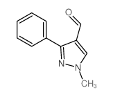1-甲基-3-苯基-1H-吡唑-4-甲醛图片