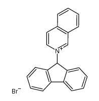 2-fluoren-9-yl-isoquinolinium, bromide Structure