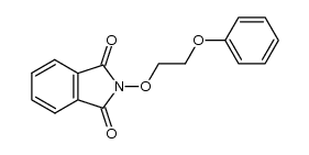 N-(2-phenoxyethoxy)phthalimide Structure