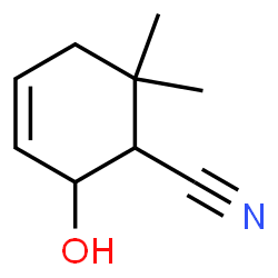 3-Cyclohexene-1-carbonitrile, 2-hydroxy-6,6-dimethyl- (9CI) picture