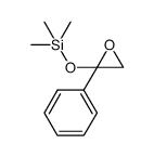 trimethyl((2-phenyloxiran-2-yl)oxy)silane结构式