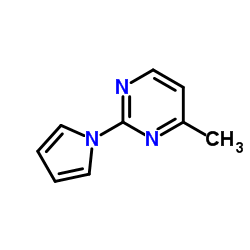 4-Methyl-2-(1H-pyrrol-1-yl)pyrimidine Structure