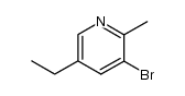 3-bromo-5-ethyl-2-methyl-pyridine picture