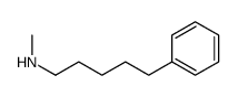 N-methyl-5-phenylpentan-1-amine Structure