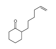 2-hex-5-enylcyclohexan-1-one Structure