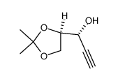 (3R,4r)-4,5-异亚丙基-2-戊炔-3-醇结构式