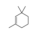 1,3,3-trimethylcyclohexene结构式