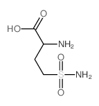 2-amino-4-sulfamoyl-butanoic acid structure