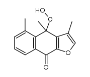 Cacalonol hydroperoxide structure