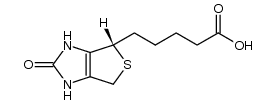 5-((S)-2-oxo-2,3,4,6-tetrahydro-1H-thieno[3,4-d]imidazol-4-yl)-pentanoic acid结构式