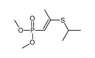 1-dimethoxyphosphoryl-2-propan-2-ylsulfanylprop-1-ene Structure